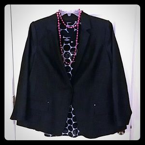 roz&ALI Career-Denim Blazer sz 18W